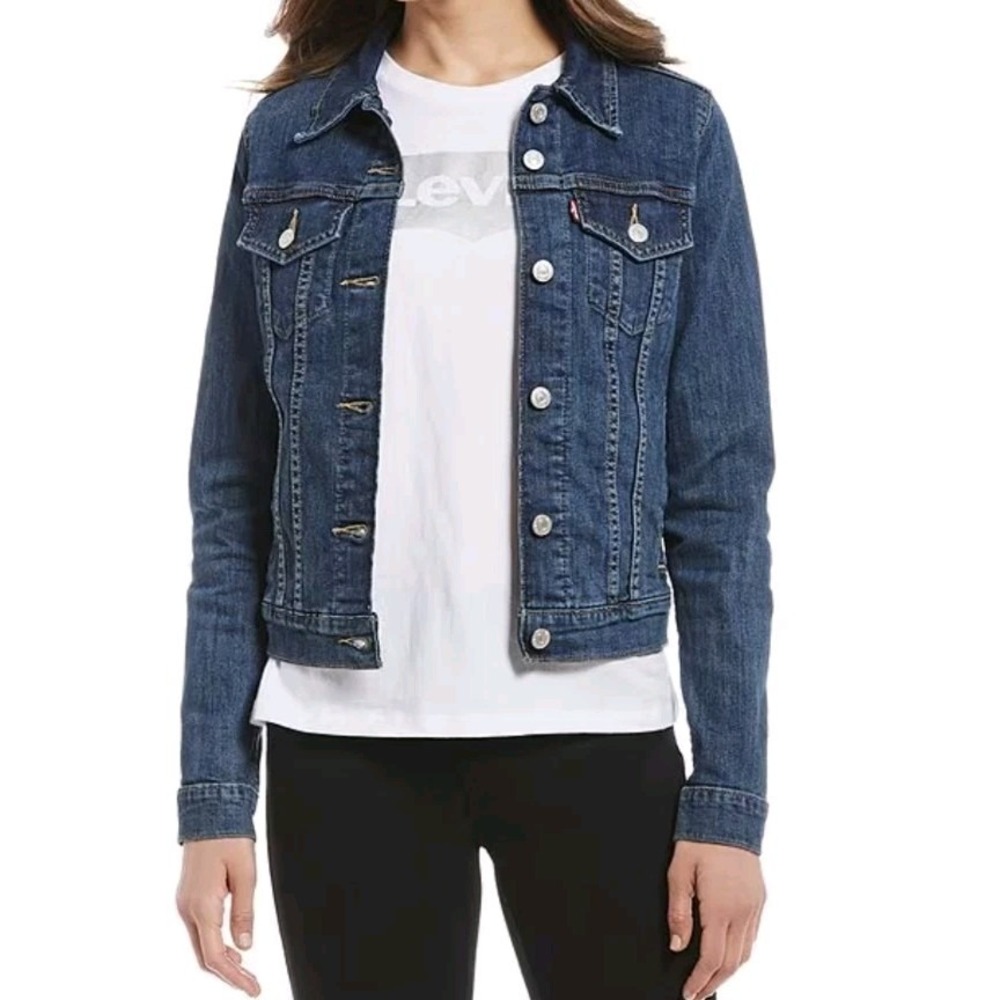 Levi's Denim Jacket Original Truckers Dark Wash